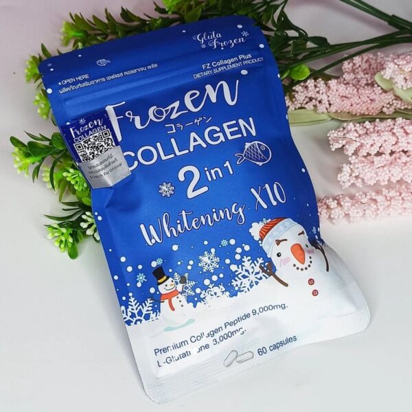 Frozen Collagen 2 in 1 whitening x10 capsule 60